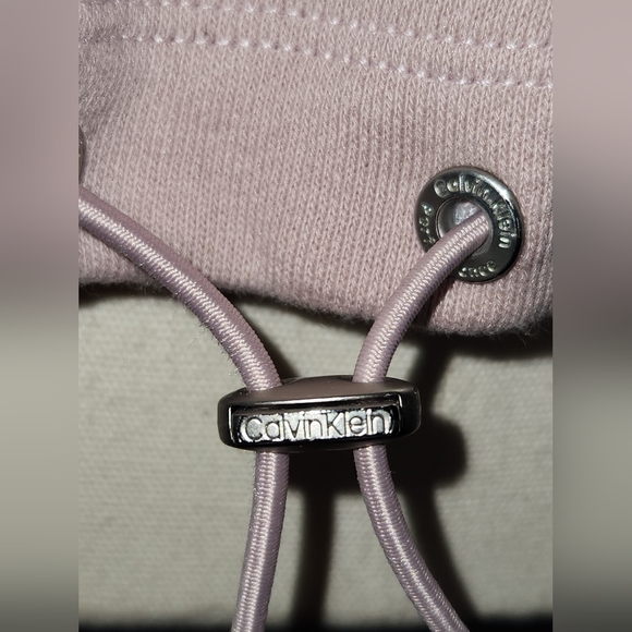 Calvin Klein Performance Womens Cinched Cropped Sweatshirt - Picture 9 of 11